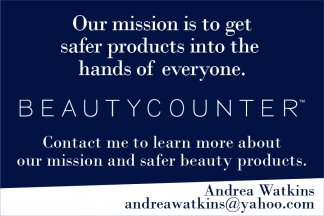 Andrea Watkins Beauty Counter
